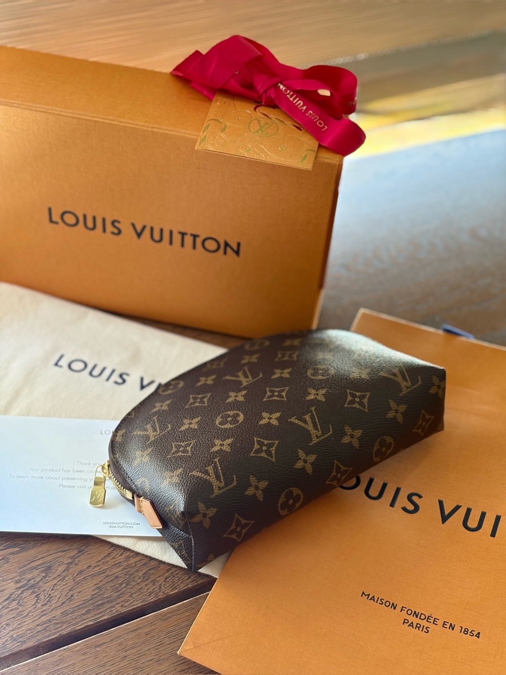 Louis Vuitton Monogram Cosmetic Pouch GM